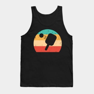 Pickleball vintage sunset,Pickleball retro lover Tank Top